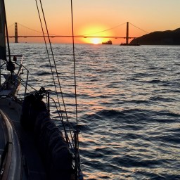 Tomten and the Thompsons sail from Crescent City to San Francisco 11.13.19