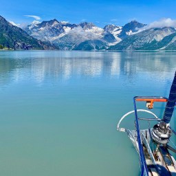 Glacier Bay National Park, a UNESCO World Heritage Site, and Rosie Flies Home